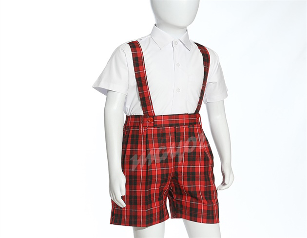 Boy Summer Nicker Red Check