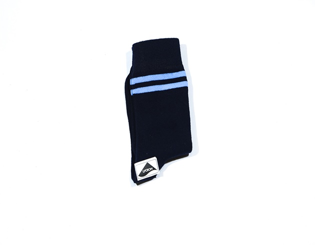 Socks Navy Blue Sky