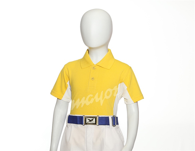 Summer Tshirt Halfsleeves Yellow